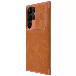 کیف کلاسوری نیلکین مدل Qin Pro Leather Case مناسب برای گوشی موبایل سامسونگ Galaxy S23 Ultra