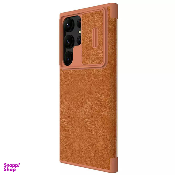 کیف کلاسوری نیلکین مدل Qin Pro Leather Case مناسب برای گوشی موبایل سامسونگ Galaxy S23 Ultra