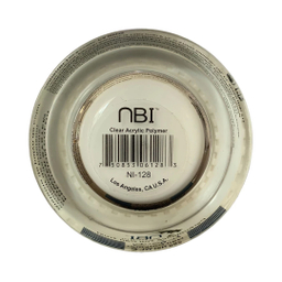 پودر کاشت ناخن ان بی آی مدل Clear حجم 28 گرم