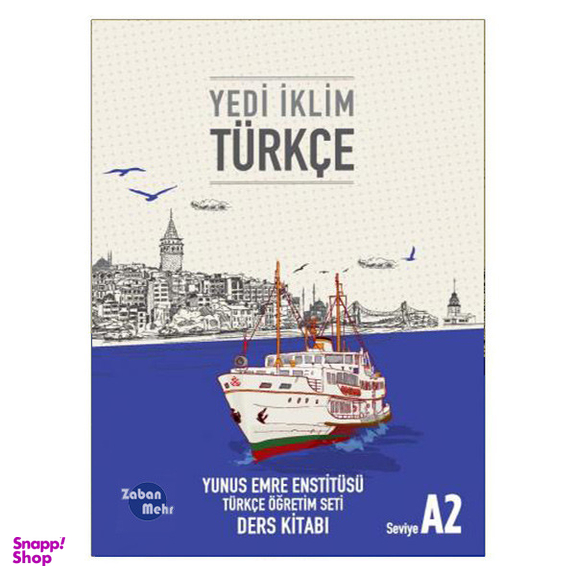 کتاب Yedi İklim Türkçe A2 اثر جمعی از نویسندگان انتشارات زبان مهر به همراه سی دی