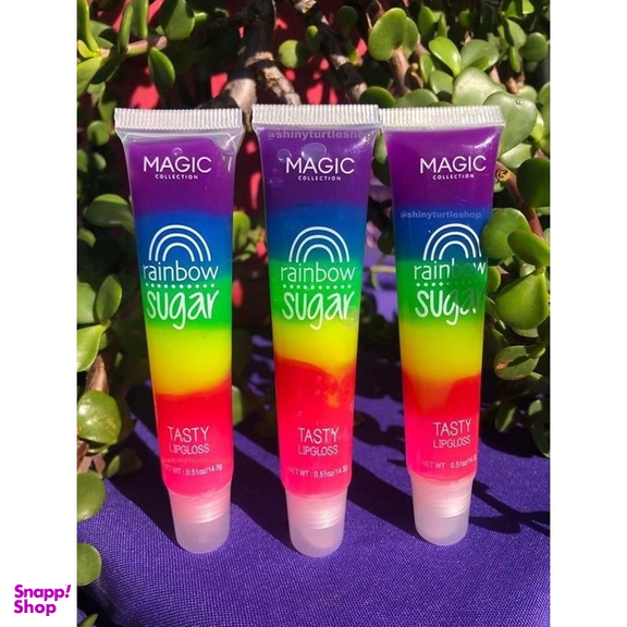 برق لب مایع رینبو مدل رنگین کمان