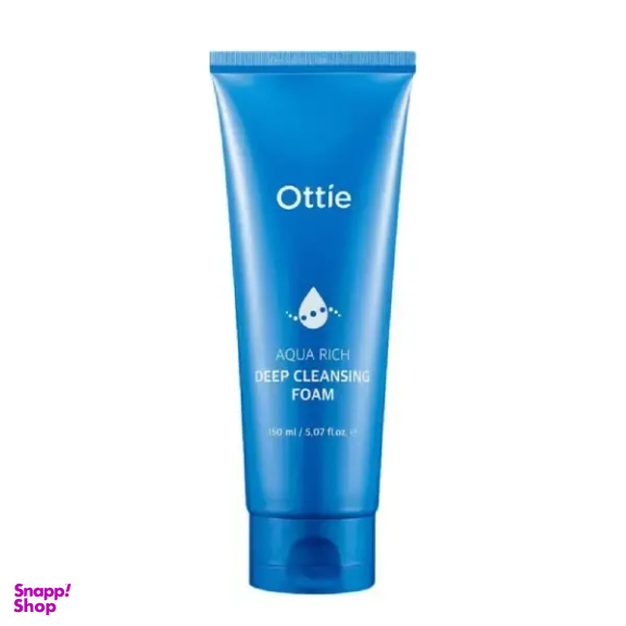 فوم شستشو صورت اوتی مدل Aqua Rich مناسب پوست حجم 150 میلی لیتر