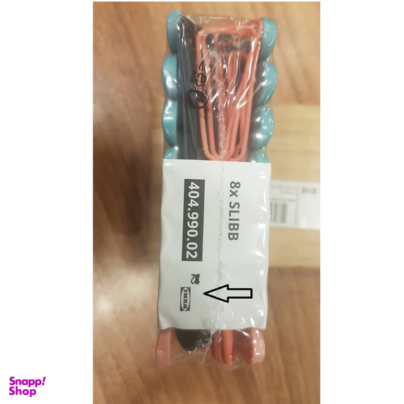 گیره لباس ایکیا مدل SLIBB کد 404.990.02 بسته 16 عددی