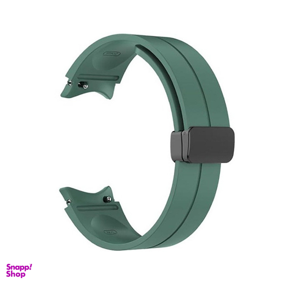 بند اپیکوی مدل SiliconeMag20 سایز 20mm مناسب برای ساعت هوشمند سامسونگ سری Galaxy Watch 4/5/5 Pro/6/ َActive1/2