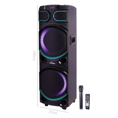 اسپیکر چمدانی بلوتوثی وان مکس مدل MAX-1400