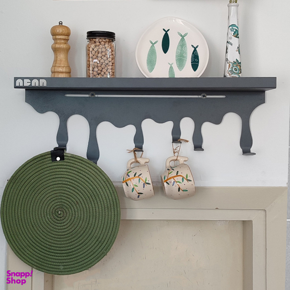 شلف دیواری آویز دار آبان مدل چکه