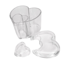 استند پد و پنبه آرایشی مدل قلبی