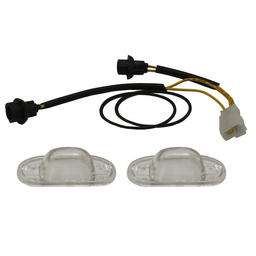 چراغ پلاک و نمره عقب خودرو وارون مدل P-591 مناسب برای پراید بسته 2 عددی