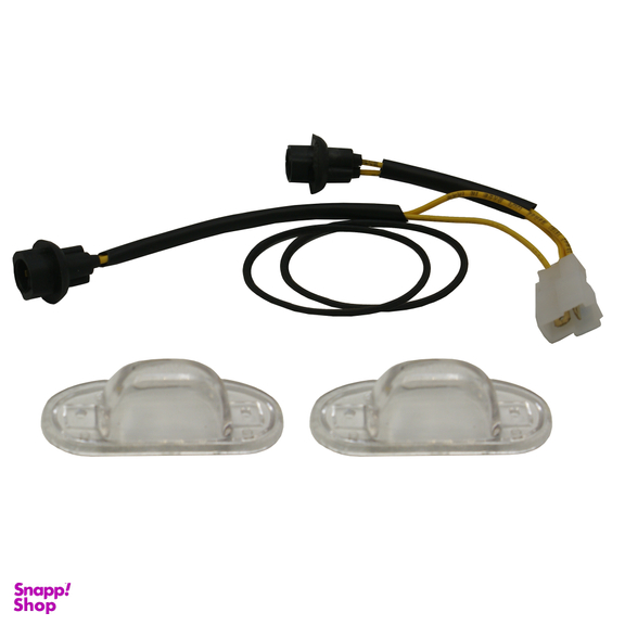 چراغ پلاک و نمره عقب خودرو وارون مدل P-591 مناسب برای پراید بسته 2 عددی