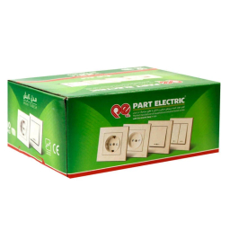 کلید سه پل پارت الکتریک مدل تابش