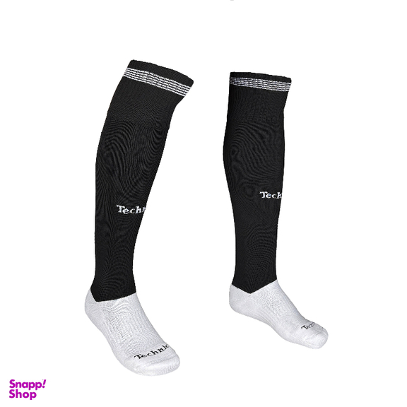 جوراب ورزشی مردانه تکنیک پلاس 07 مدل JS-105-ME-SE رنگ مشکی سفید