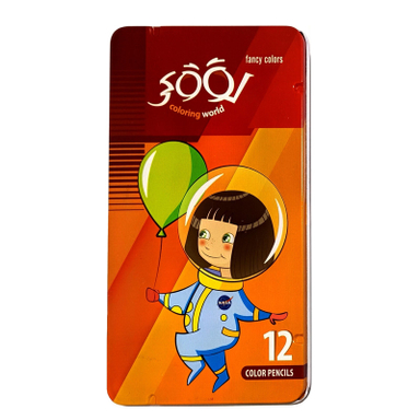 مداد رنگی 12 رنگ لوکی کد 23