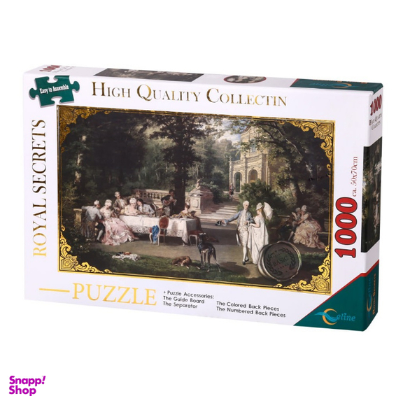 پازل 1000 تکه سلین مدل راز سلطنت کد 105