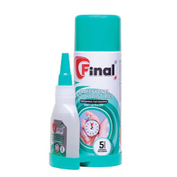 چسب یک دو سه فاینال مدل Fi4100 حجم 120 میلی‌ لیتر