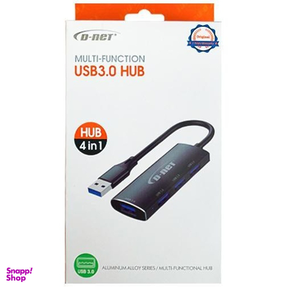 هاب فلزی 4 پورت USB3 دی نت مدل DT-430