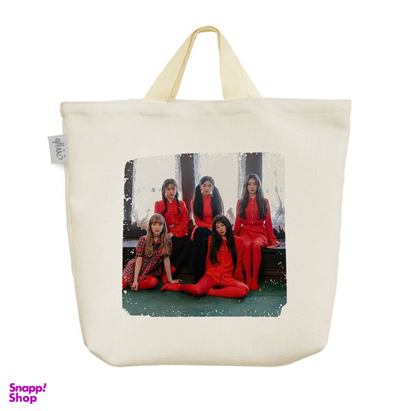ساک خرید خندالو مدل  Red Velvet کد 1155