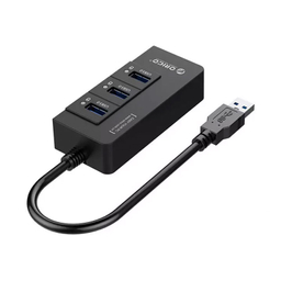 هاب 3 پورت USB 3.0 اوریکو مدل HR01-U3 همراه با پورت RJ45