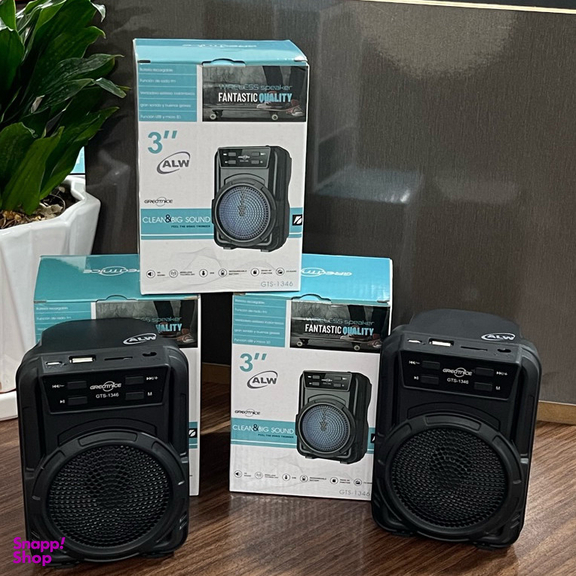 اسپیکر بلوتوثی قابل حمل ای ال وی مدل GTS-1346