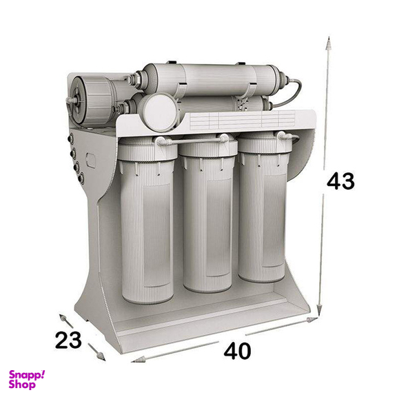 دستگاه تصفیه کننده آب سافت واتر مدل jw-soft-P06 به همراه فیلتر تصفیه آب کد 02 مجموعه 3 عددی