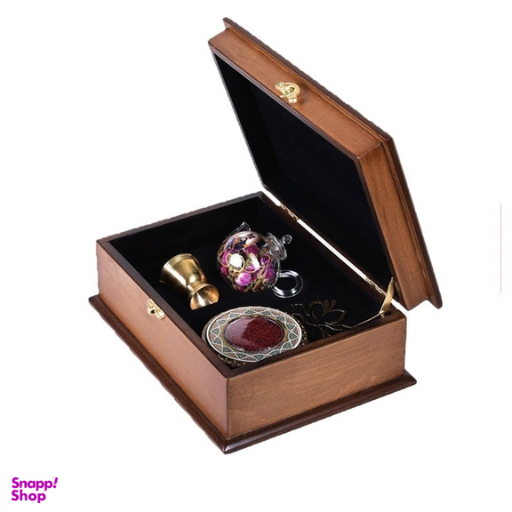 ست هدیه زعفران ستاره زعفرانیه مدل کاویان کد 09