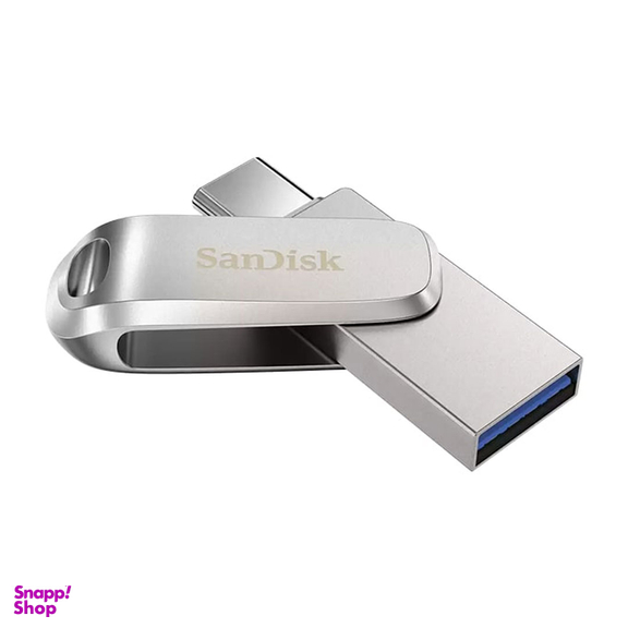 فلش مموری سن دیسک مدل Ultra Dual Drive Luxe ظرفیت 128GB