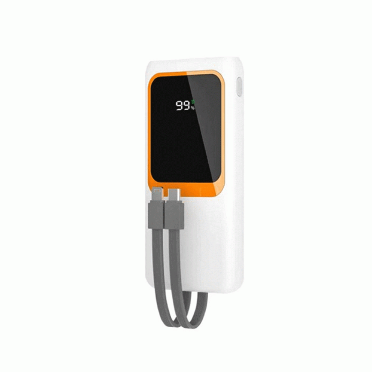 پاوربانک پی زد ایکس مدل V26 Fast Charging 22.5W Cabled ظرفیت 10000 میلی آمپر ساعت