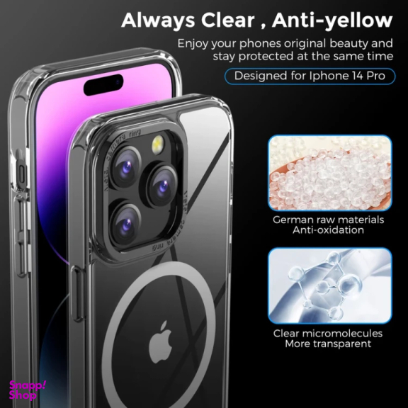 کاور گوشی موبایل آهااستایل مدل PC06-B مناسب اپل iPhone 14 Pro