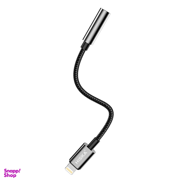 کابل تبدیل Lightning به AUX هیسکا مدل W24 طول 10 سانتی متر