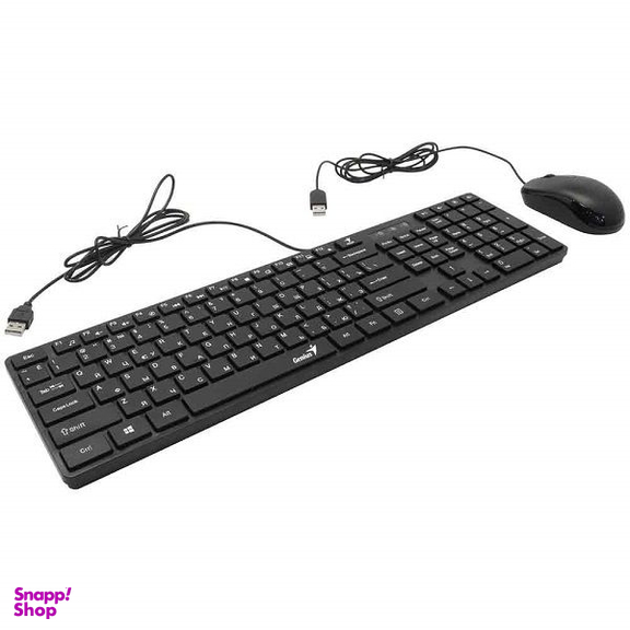 کیبورد و ماوس جنیوس مدل KM-Slim Star C126