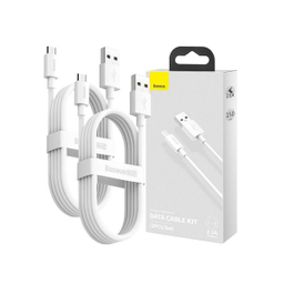 کابل تبدیل USB به MicroUSB باسئوس مدل TZCAMZJ-02 طول 1.5 متر بسته 2 عددی