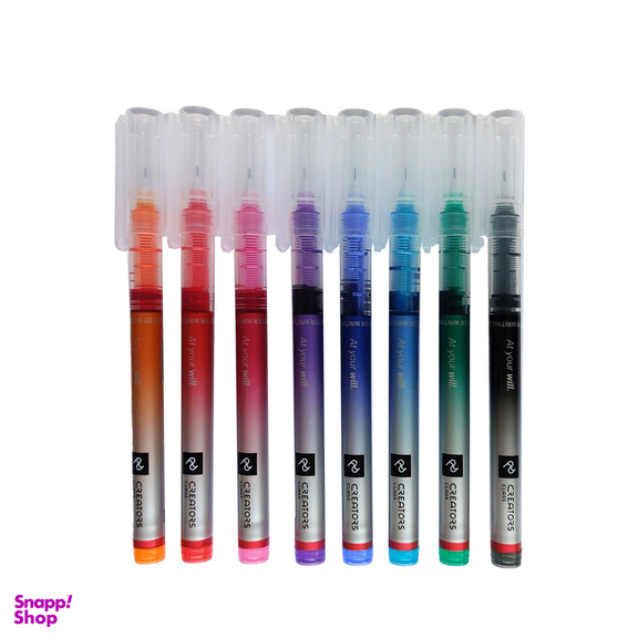 روان نویس کریتورز کلاس مدل Monet رنگی مجموعه 8 عددی