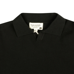 پولوشرت بافت آستین کوتاه مردانه مدل GD-s-17428672 رنگ مشکی