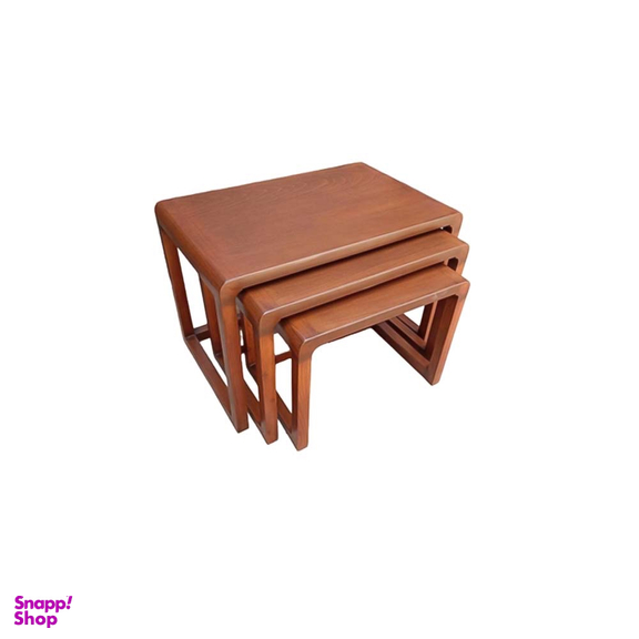 میز عسلی مدل B200 مجموعه 3 عددی