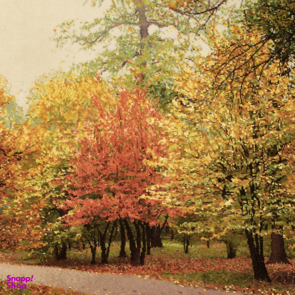 تابلو فرش دستباف سی پرشیا مدل منظره پاییزی کد 903427