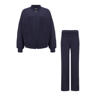 سویشرت و شلوار زنانه السانا مدل روهان کد 239404 رنگ سرمه ای