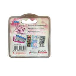 تیغ یدک 6 لبه زنانه دورکو مدل shai بسته 4 عددی