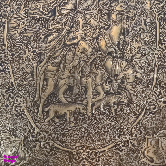 تابلو قلمزنی طرح کاروان لیلی کد T-1002