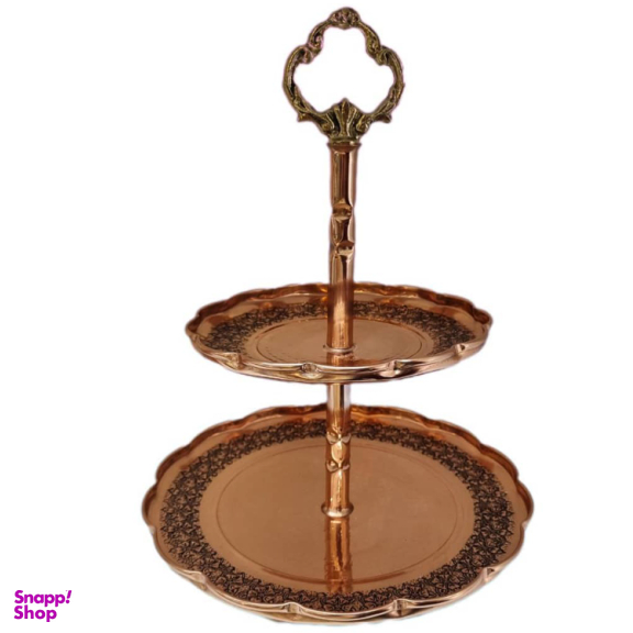 شیرینی خوری مسی قلمزنی مدل TP-1068-0005