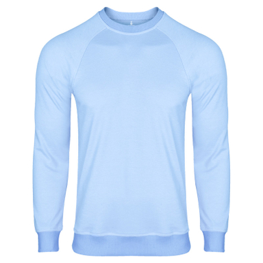 سویشرت مردانه ساروک مدل SMYGMReglan کد 01 رنگ آبی