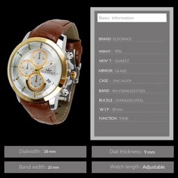 ساعت مچی عقربه ای زنانه الگانس مدل EZCHGH8080