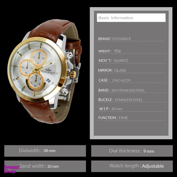 ساعت مچی عقربه ای زنانه الگانس مدل EZCHGH8080