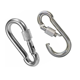 کارابین پیچی ضامن دار مدل SHWS 10mm بسته 25 عددی
