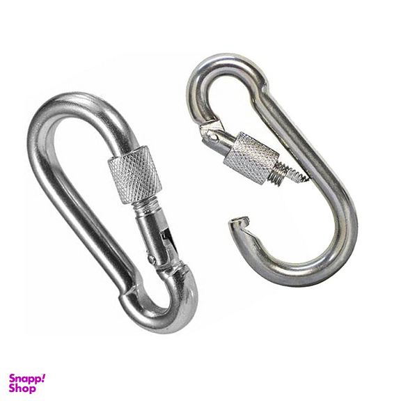 کارابین پیچی ضامن دار مدل SHWS 10mm بسته 25 عددی
