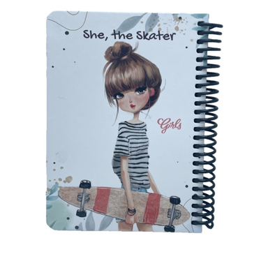 دفترچه دات نوت سری She طرح The Skater