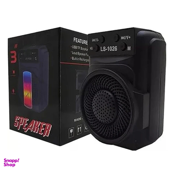 اسپیکر بلوتوثی قابل حمل مدل LS-1026