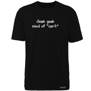 تیشرت آستین کوتاه زنانه 27 مدل Clear Your Mind کد PH201 رنگ مشکی