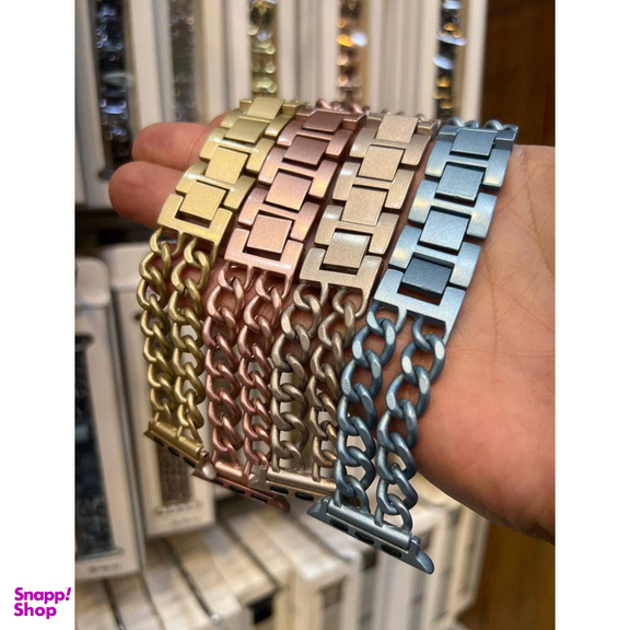 بند اپیکوی مدل Cartier Loop مناسب برای اپل واچ سری 1/2/3/4/5/6/7/8/SE/Ultra سایز 42/44/45/49 میلی متری