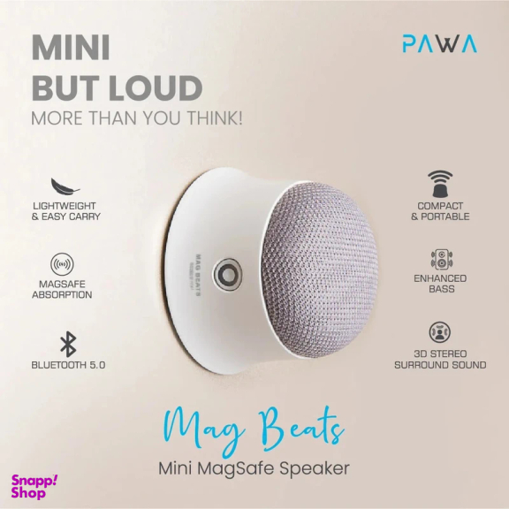 اسپیکر بلوتوثی مغناطیسی پاوا مدل Mag Beats Mini
