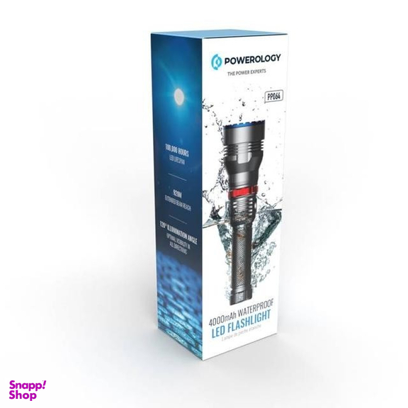 چراغ قوه پاورلوژی مدل PPBCHA64-BK