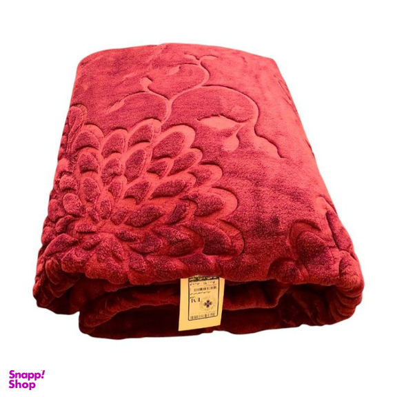 پتو دو نفره گلبافت مدل گل برجسته کد CHG2 سایز 220×240 سانتی متر